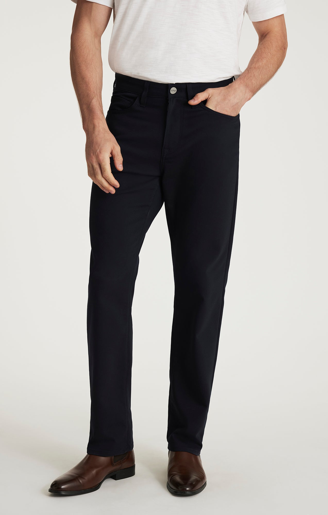 Charisma Relaxed Commuter Pants in Dark Navy