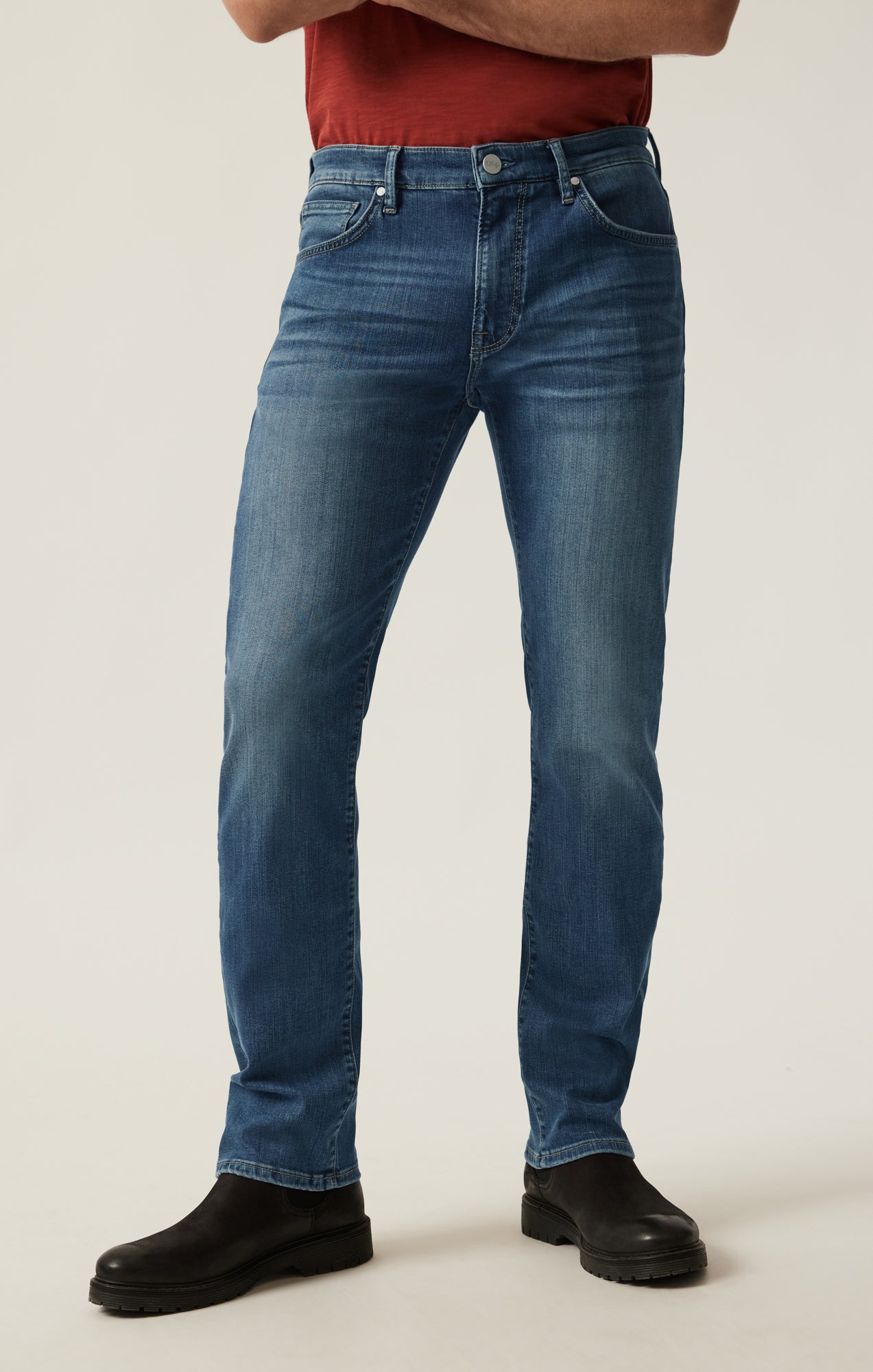 Courage Straight Leg Pants in Mid Brushed Urban