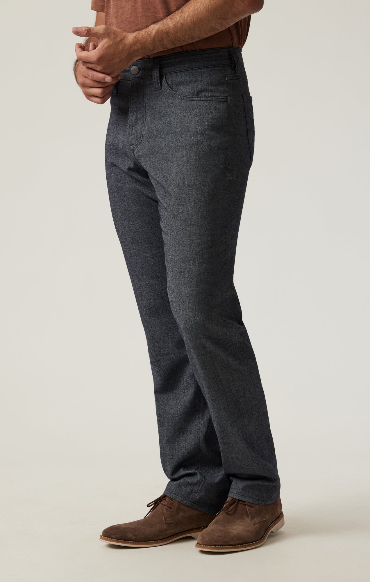 Charisma Relaxed Straight Pants in Navy Elite