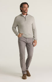 Courage Straight Leg Pants in Grey Honeycomb