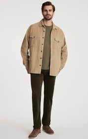 Slub Crew Neck T-Shirt in Kalamata