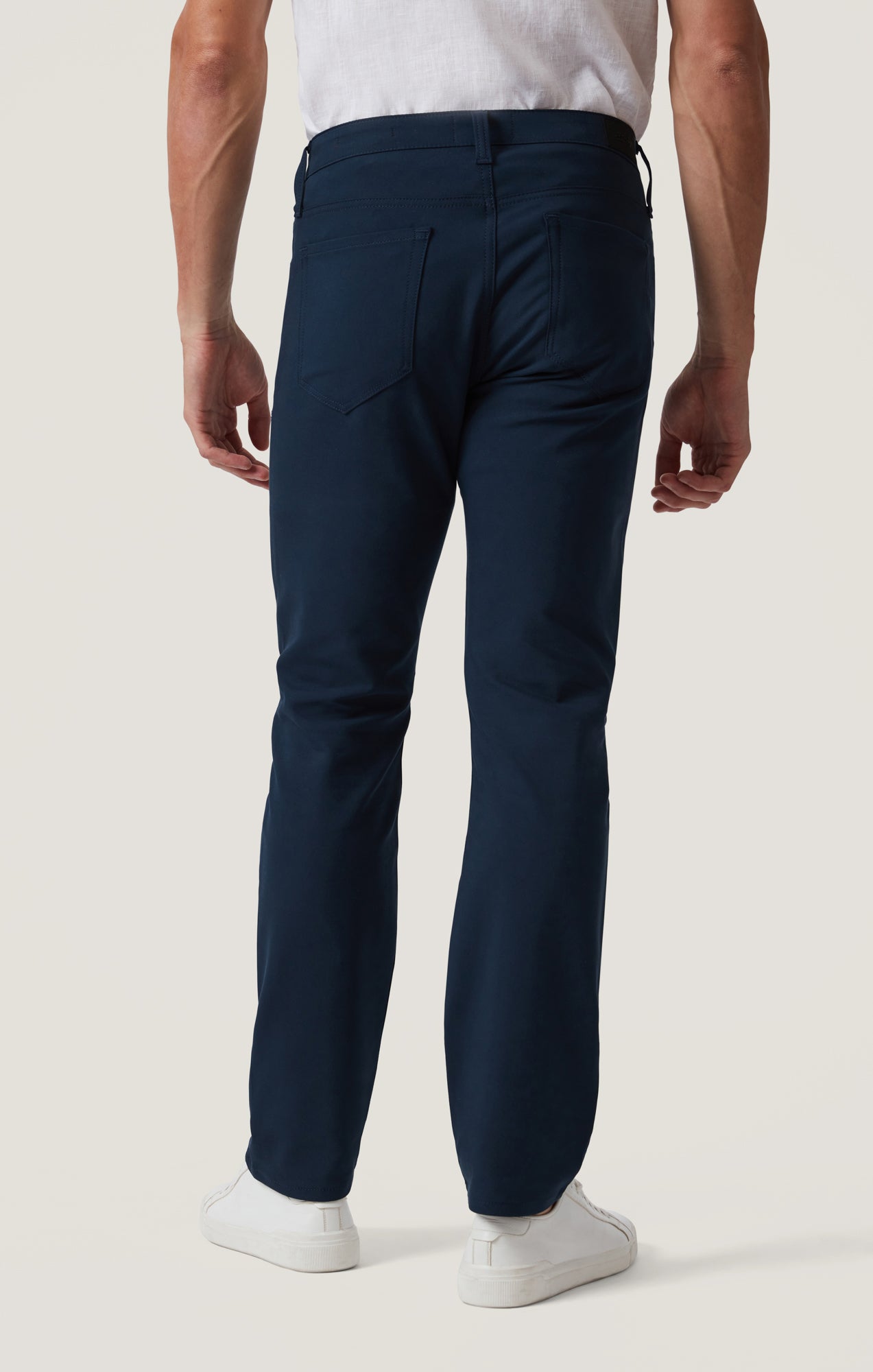 Charisma Relaxed Straight Pants in Navy Commuter