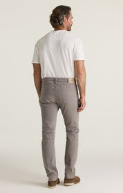 Courage Straight Leg Pants in Grey Honeycomb