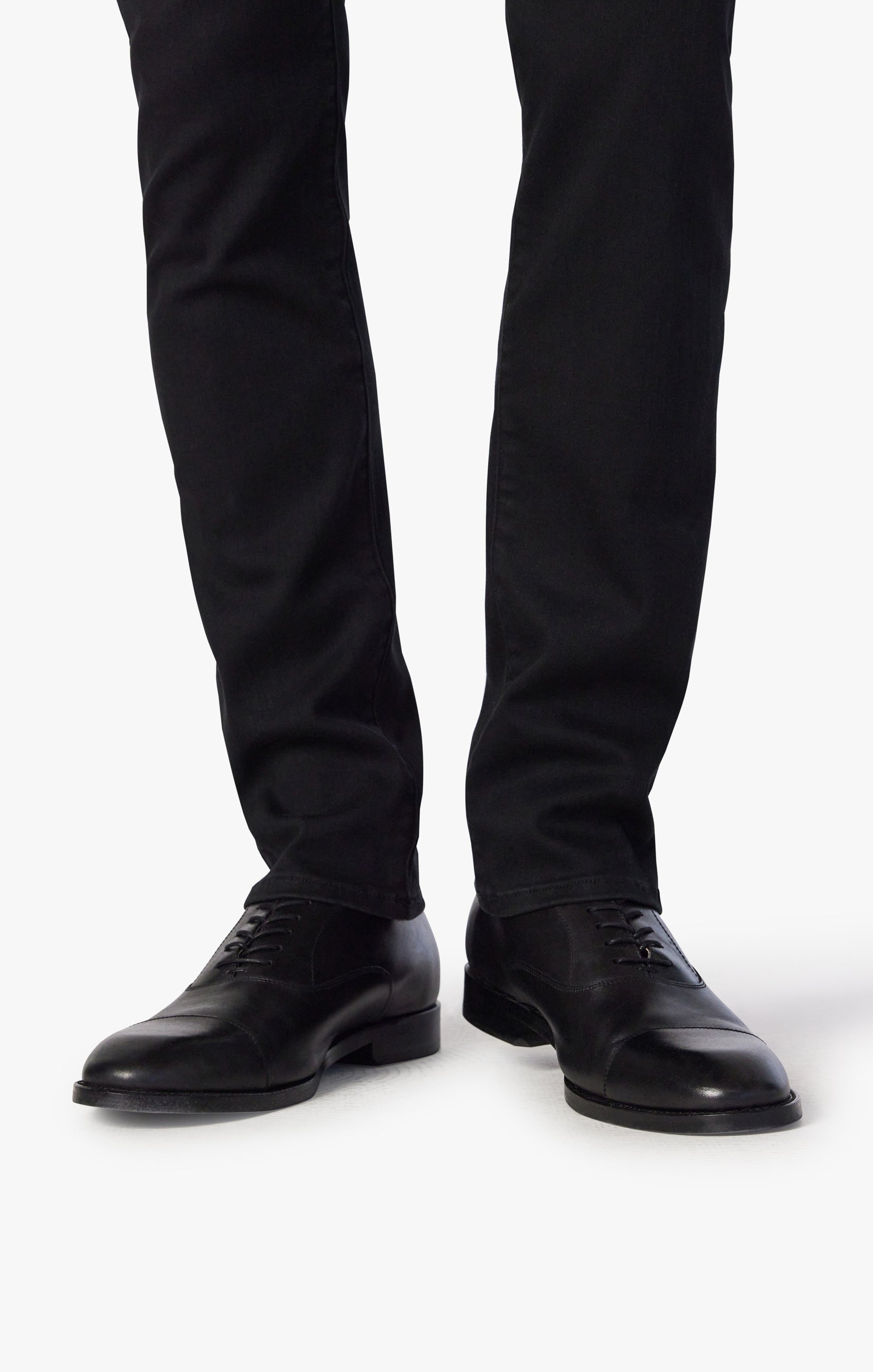 Courage Straight Leg Jeans In Black Urban Image 6