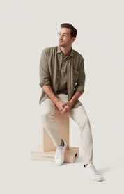 Verona Slim Leg Chino in Tan Coolmax