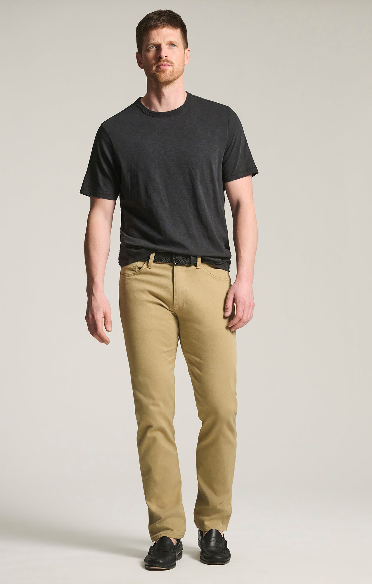 Courage Straight Leg Pants in Beige Honeycomb