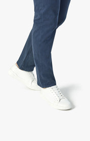 Courage Straight Leg Pants In Blue Diagonal