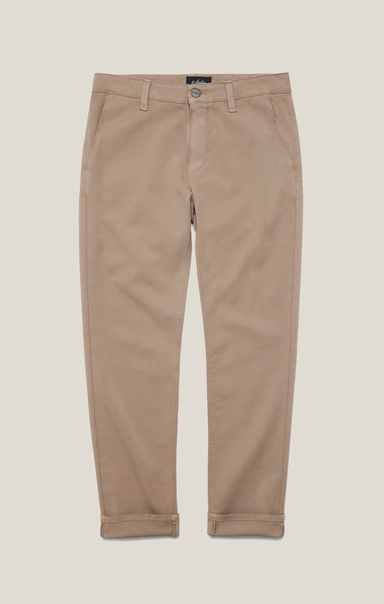 34 Heritage Men's Verona Straight Leg Chino Pants in Vintage Khaki High ...