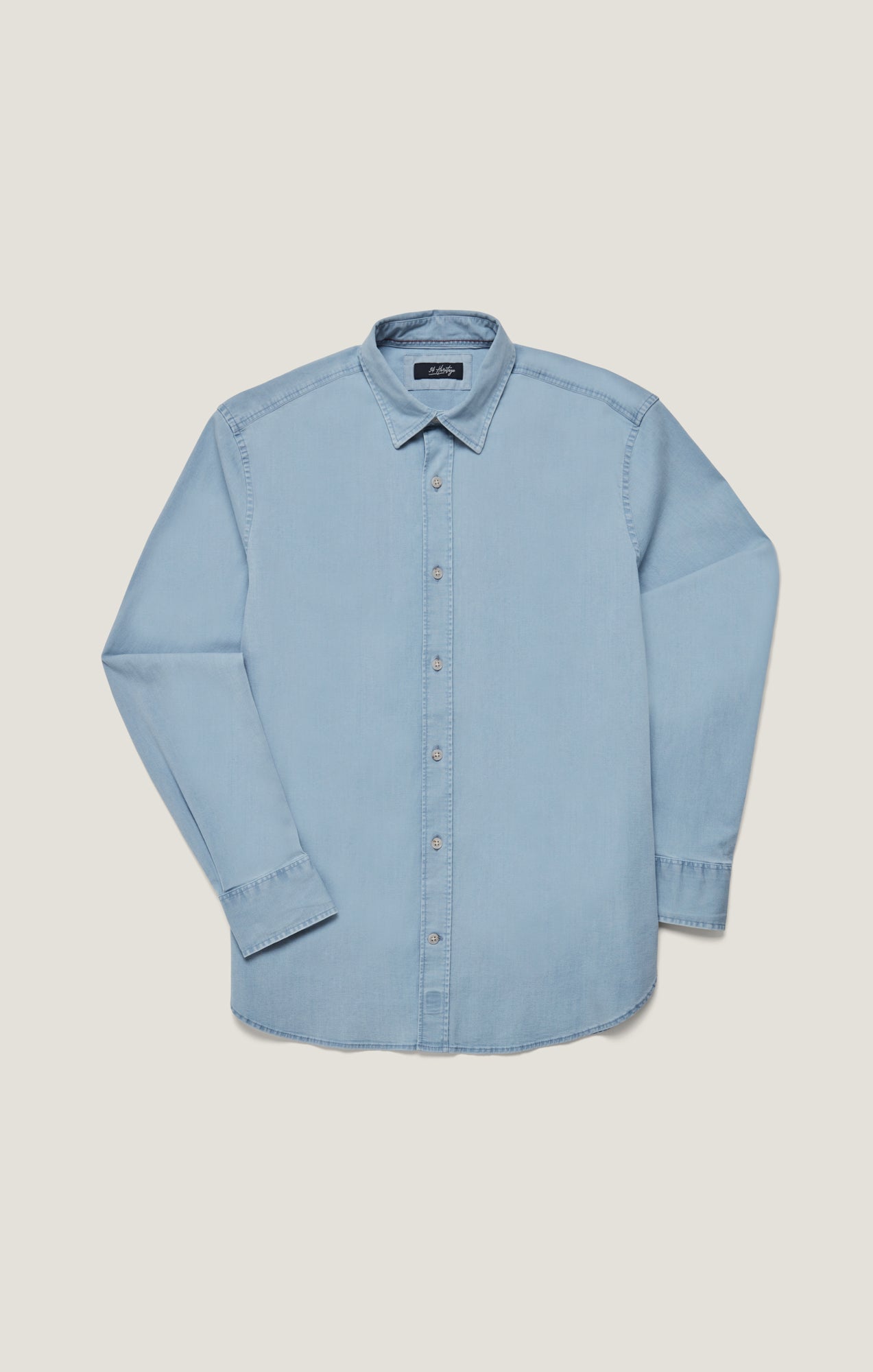 Denim Shirt in Bleach – 34 Heritage