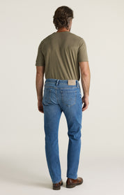 Courage Straight Leg Jeans in Light Brushed Aerodenim
