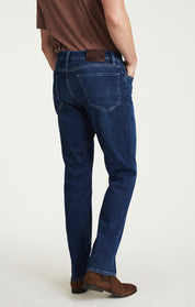Charisma Relaxed Straight Jeans in Indigo Brushed Organic Ultra