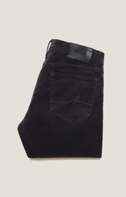 Courage Straight Leg Pants in Charcoal Cord