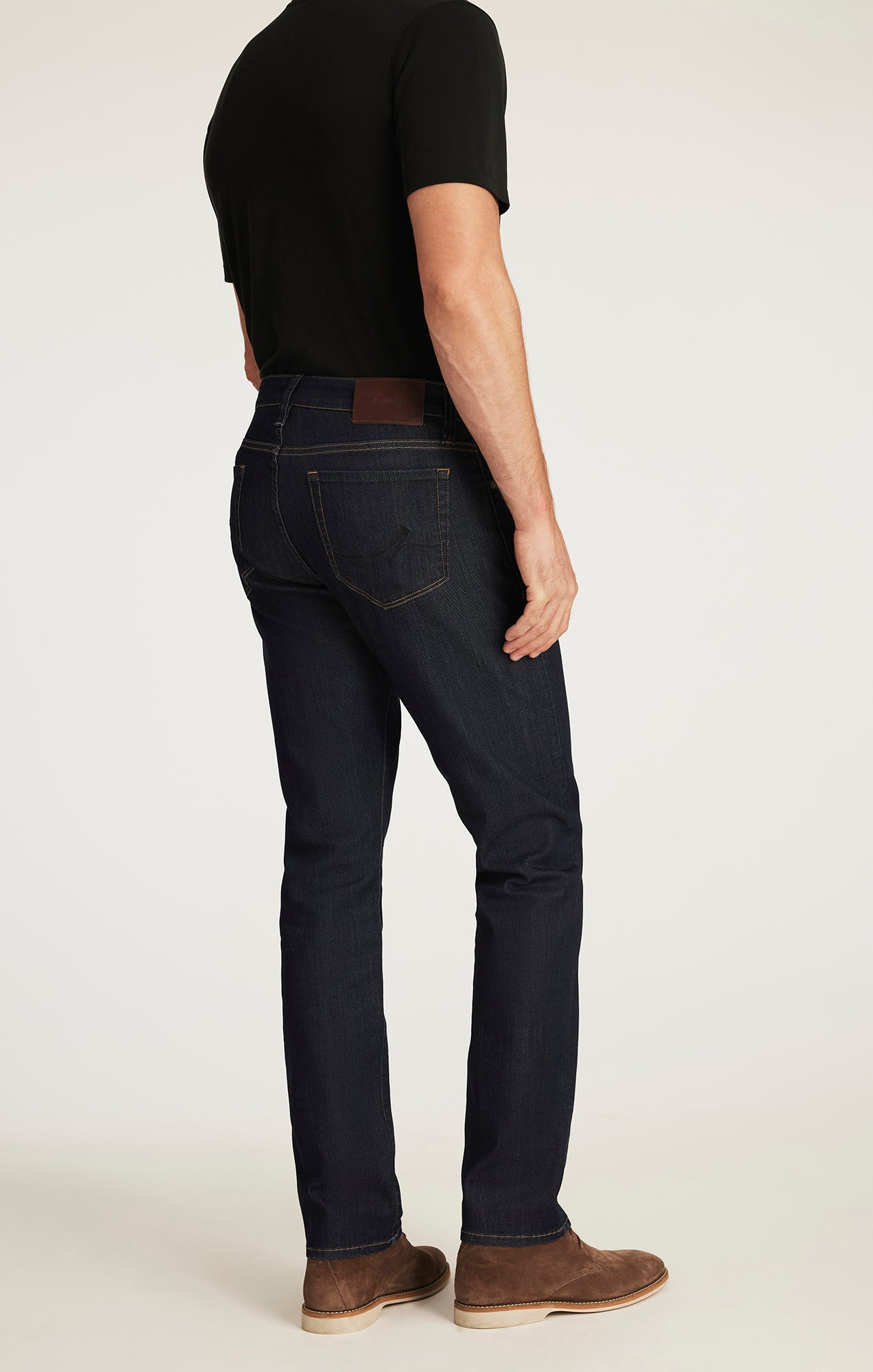 Courage Straight Leg Jeans in Rinse Vintage