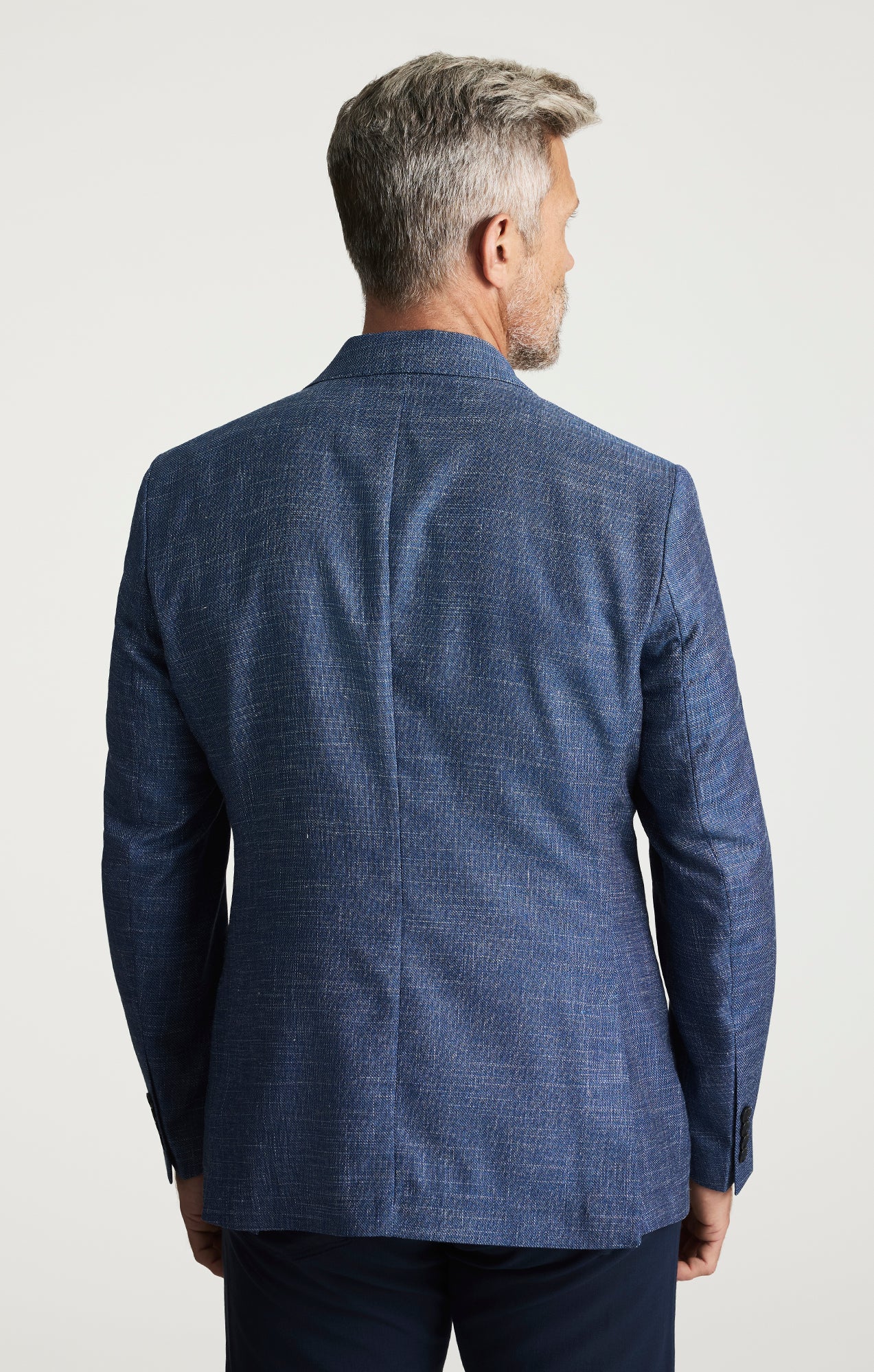 Matteo Luxe Blazer In Navy