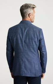 Matteo Luxe Blazer In Navy