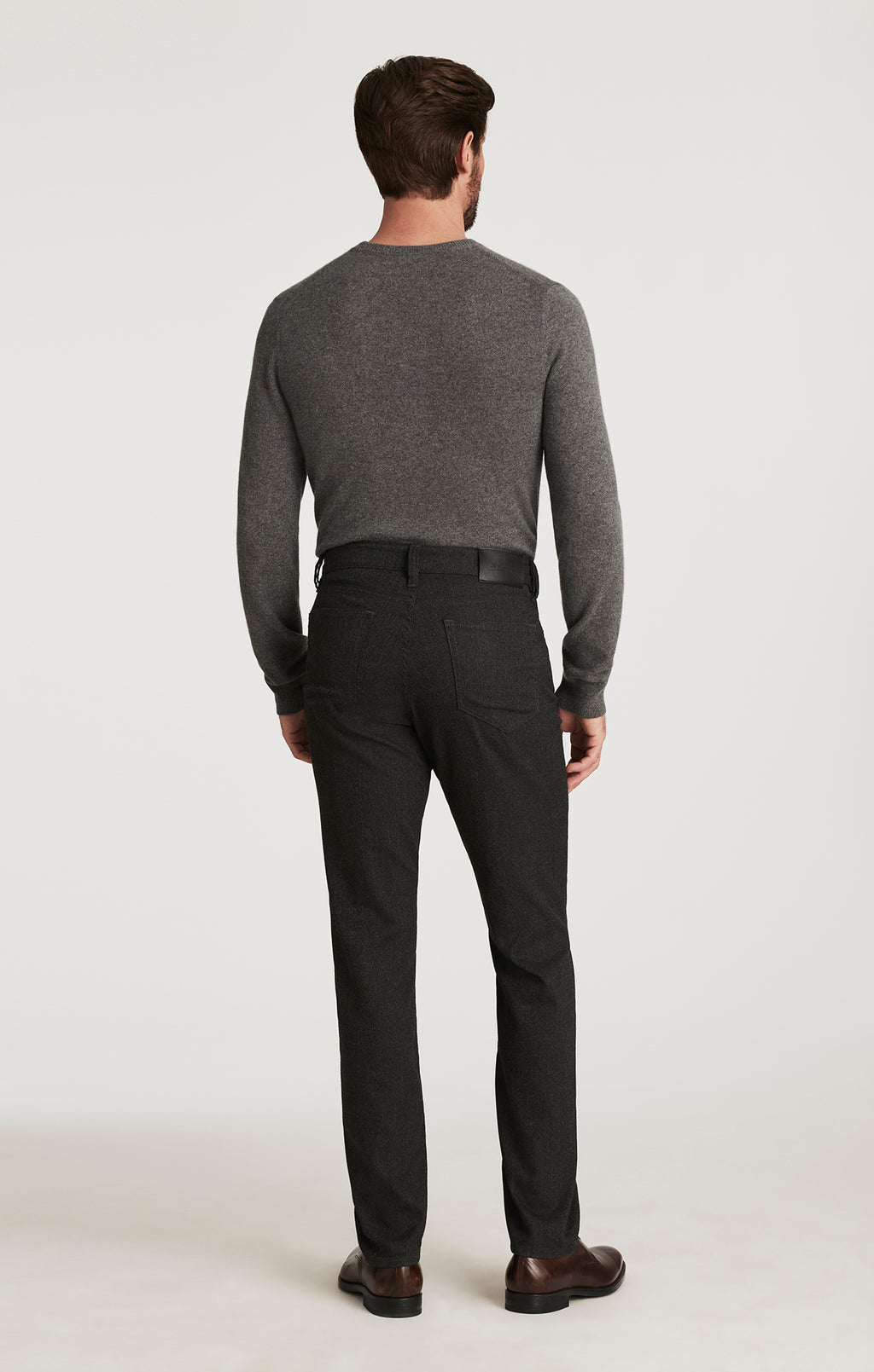 Charisma Relaxed Straight Pants In Smoke Elite