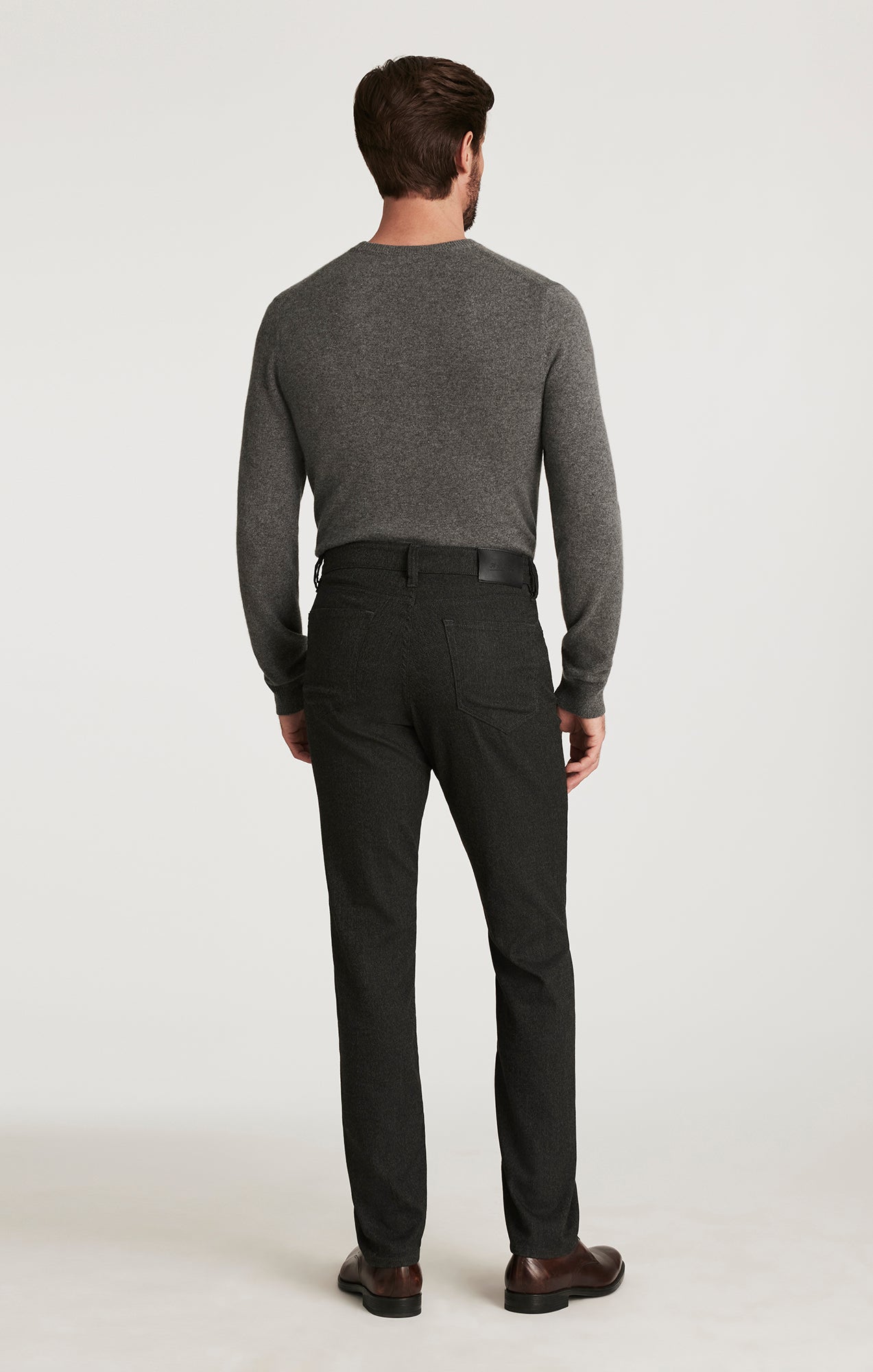 Charisma Relaxed Straight Pants In Smoke Elite