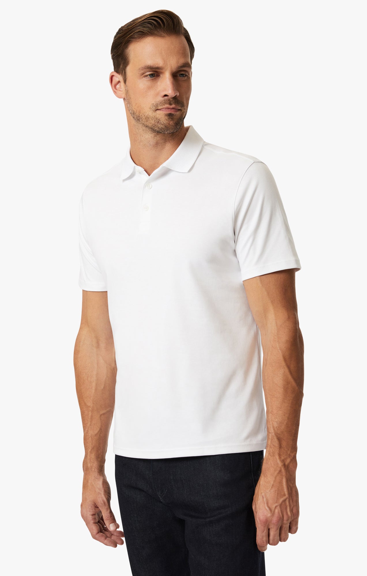 Polo T-Shirt In White