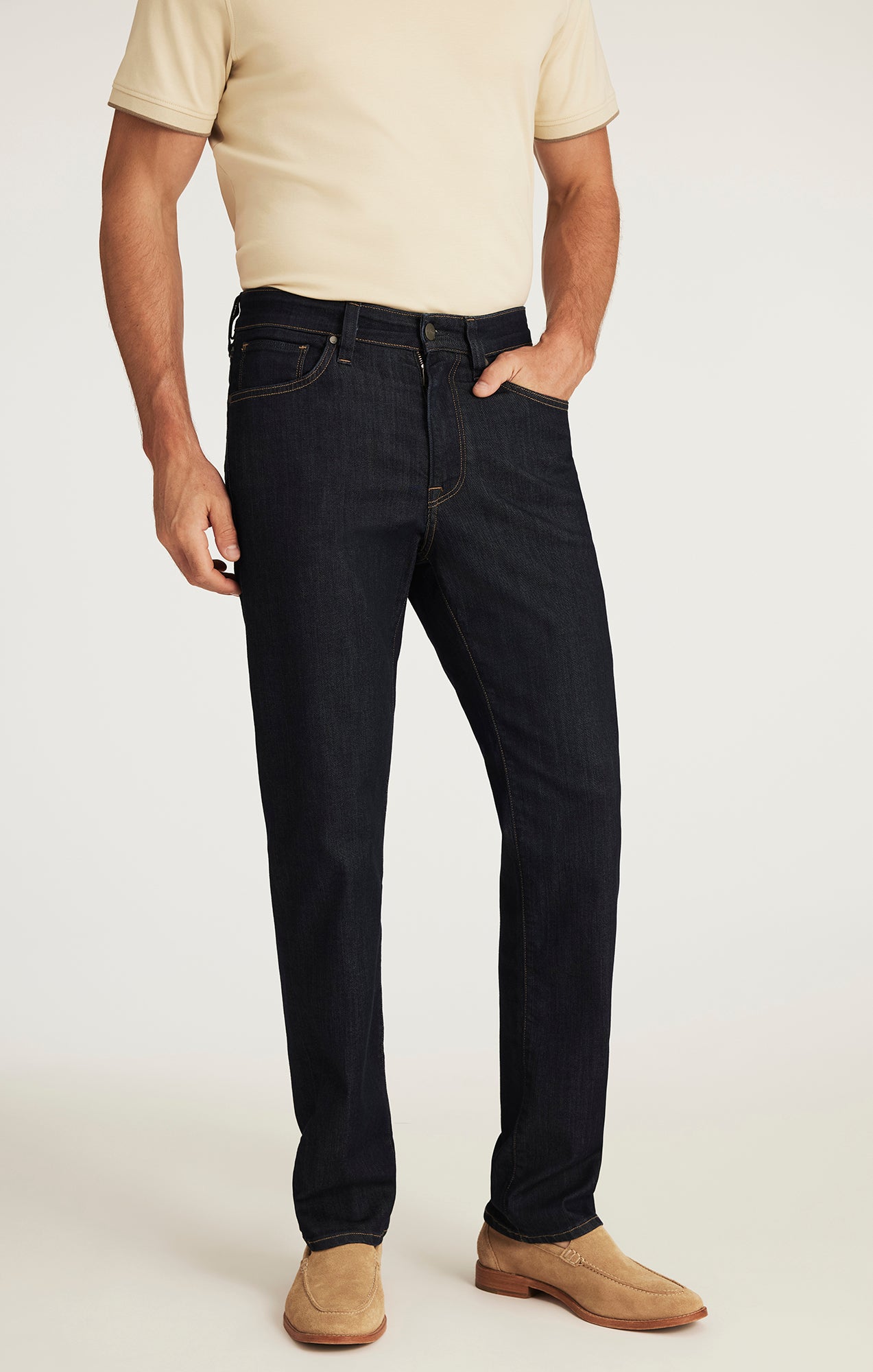 Charisma Relaxed Straight Jeans In Rinse Vintage