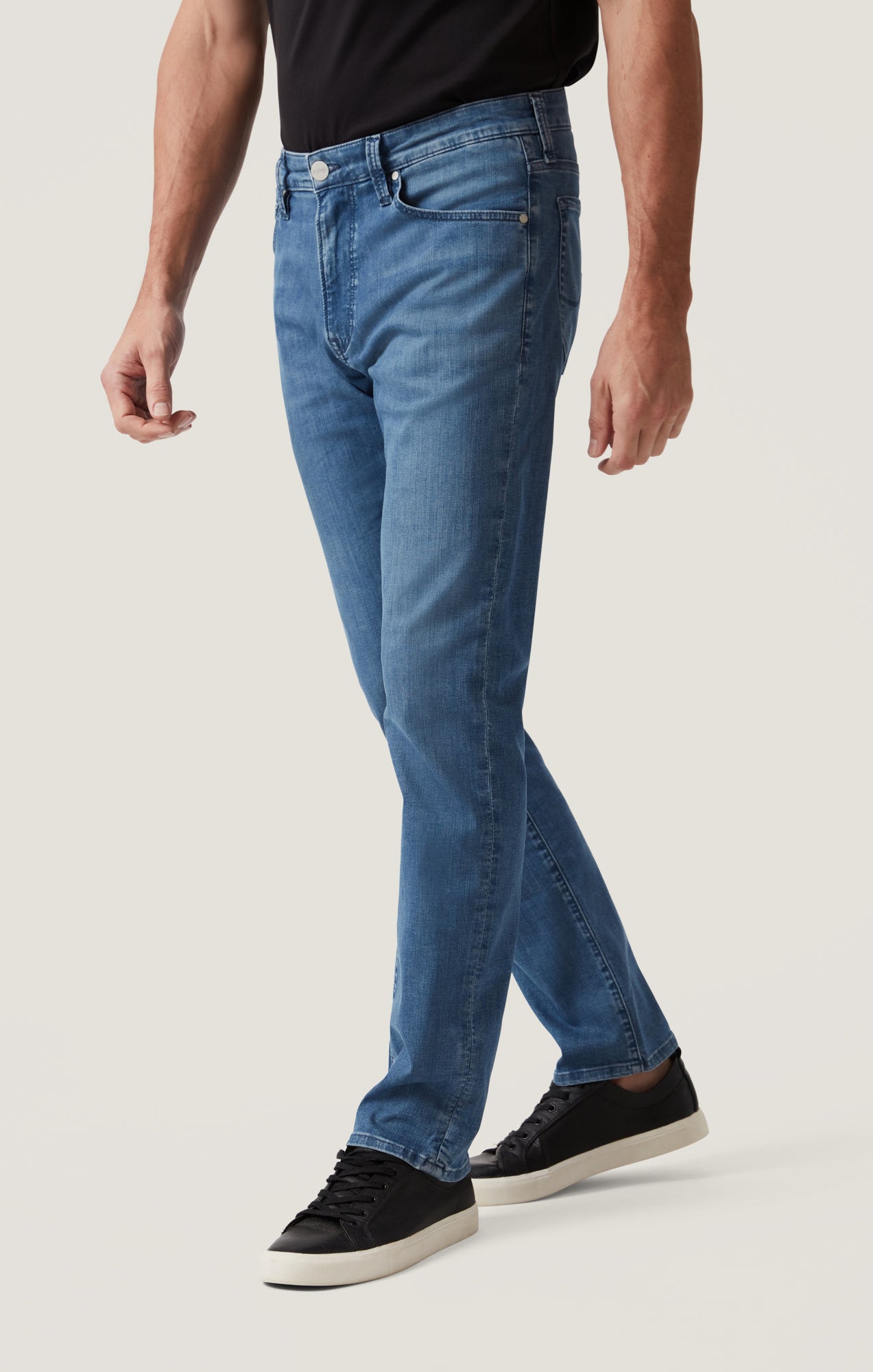 Charisma Relaxed Straight Jeans in Dark Blue Kona