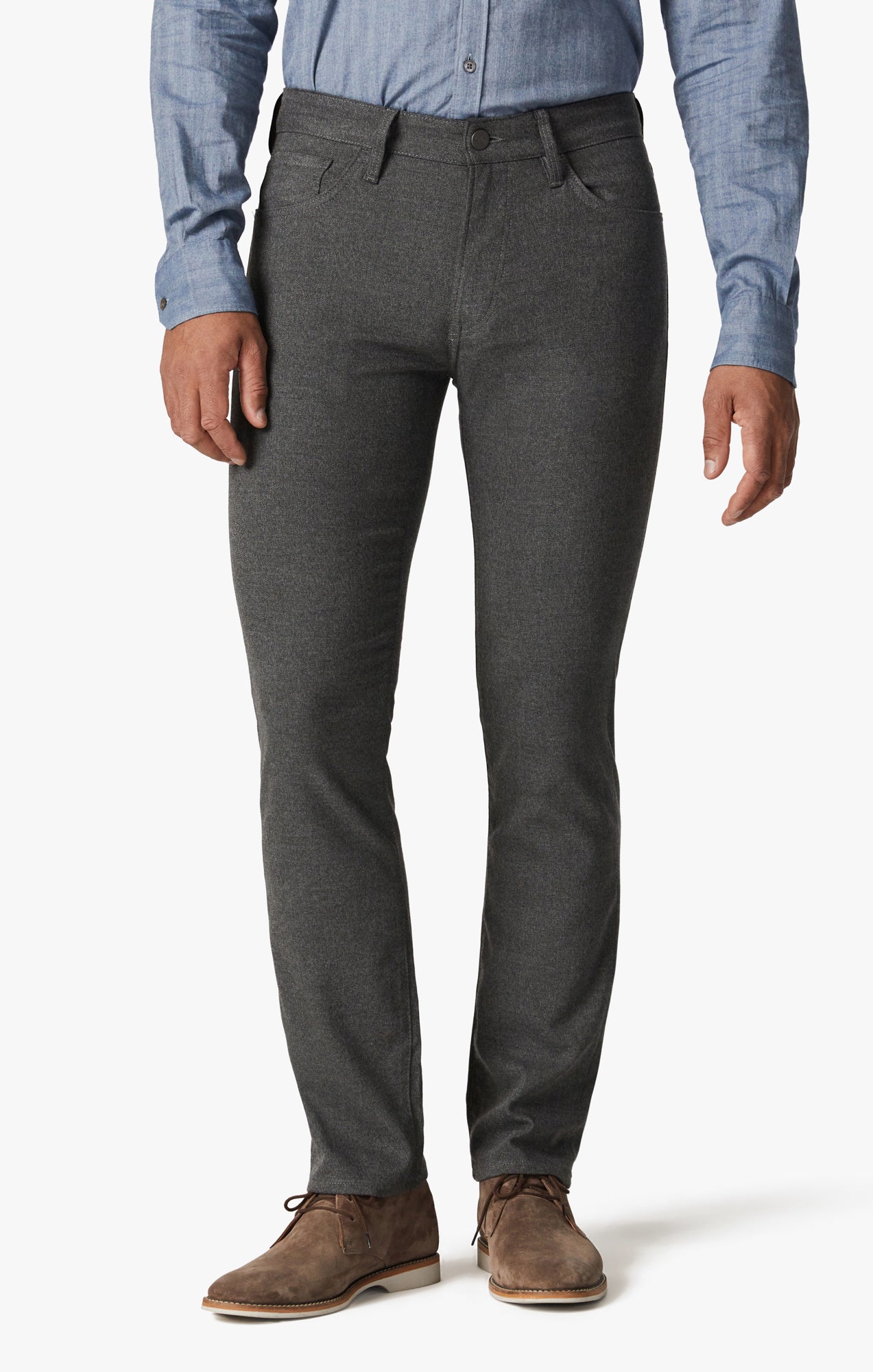 Courage Straight Leg Pants in Grey Elite