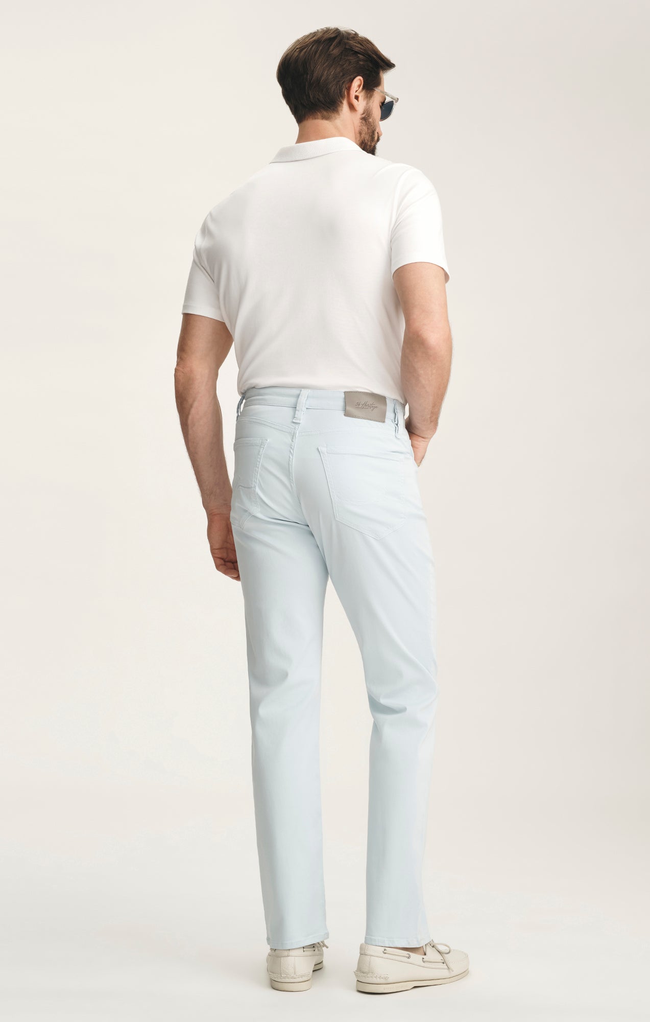 Charisma Relaxed Straight Pants In Breeze Twill