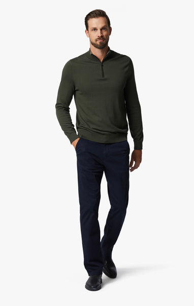 34 Heritage Men's Charisma Relaxed Straight Chino In Navy Twill