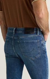 Charisma Relaxed Straight Jeans in Used Brushed Organic Ultra