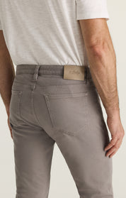 Courage Straight Leg Pants in Grey Honeycomb