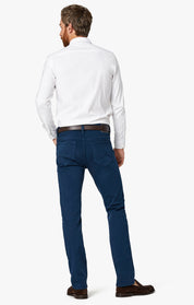 Charisma Relaxed Straight Pants in Petrol Comfort