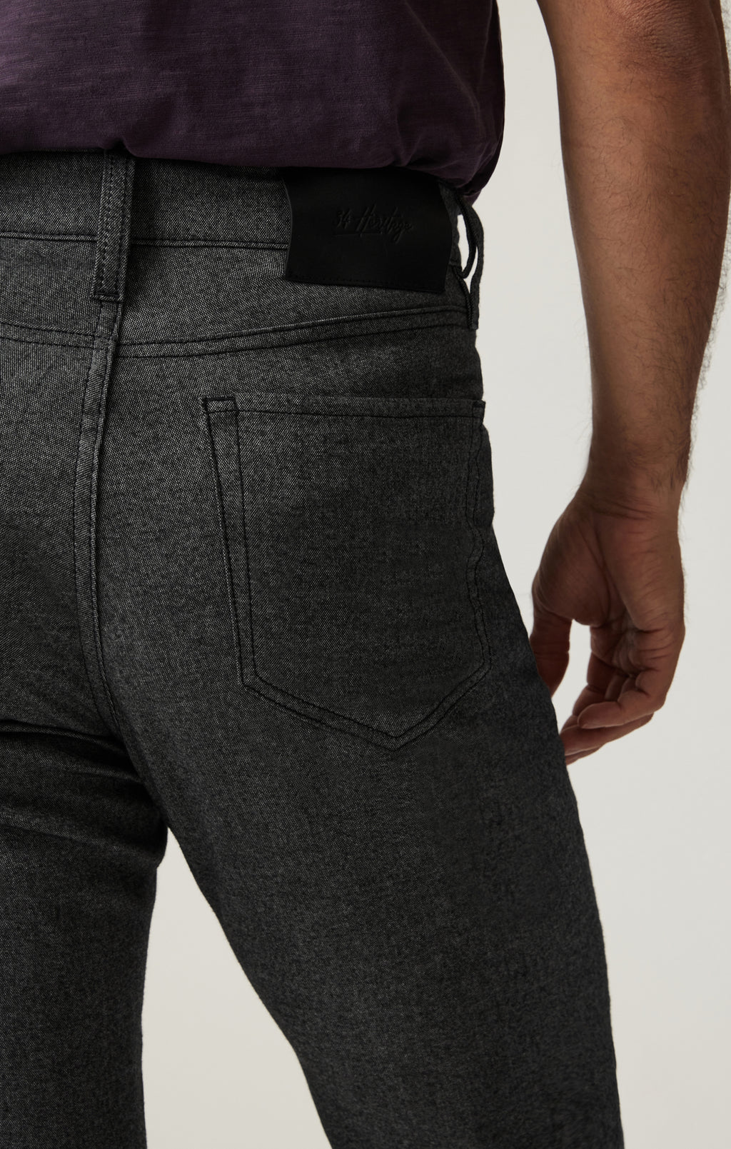 Charisma Relaxed Straight Pants in Grey Elite