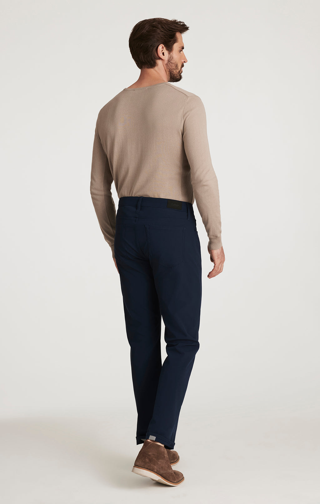 Courage Straight Commuter Pants in Navy Luxe