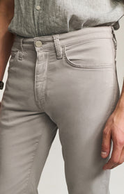 Courage Straight Leg Pants in Cement Twill