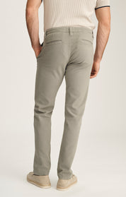 Verona Straight Leg Chino Pants In Dove High Flyer