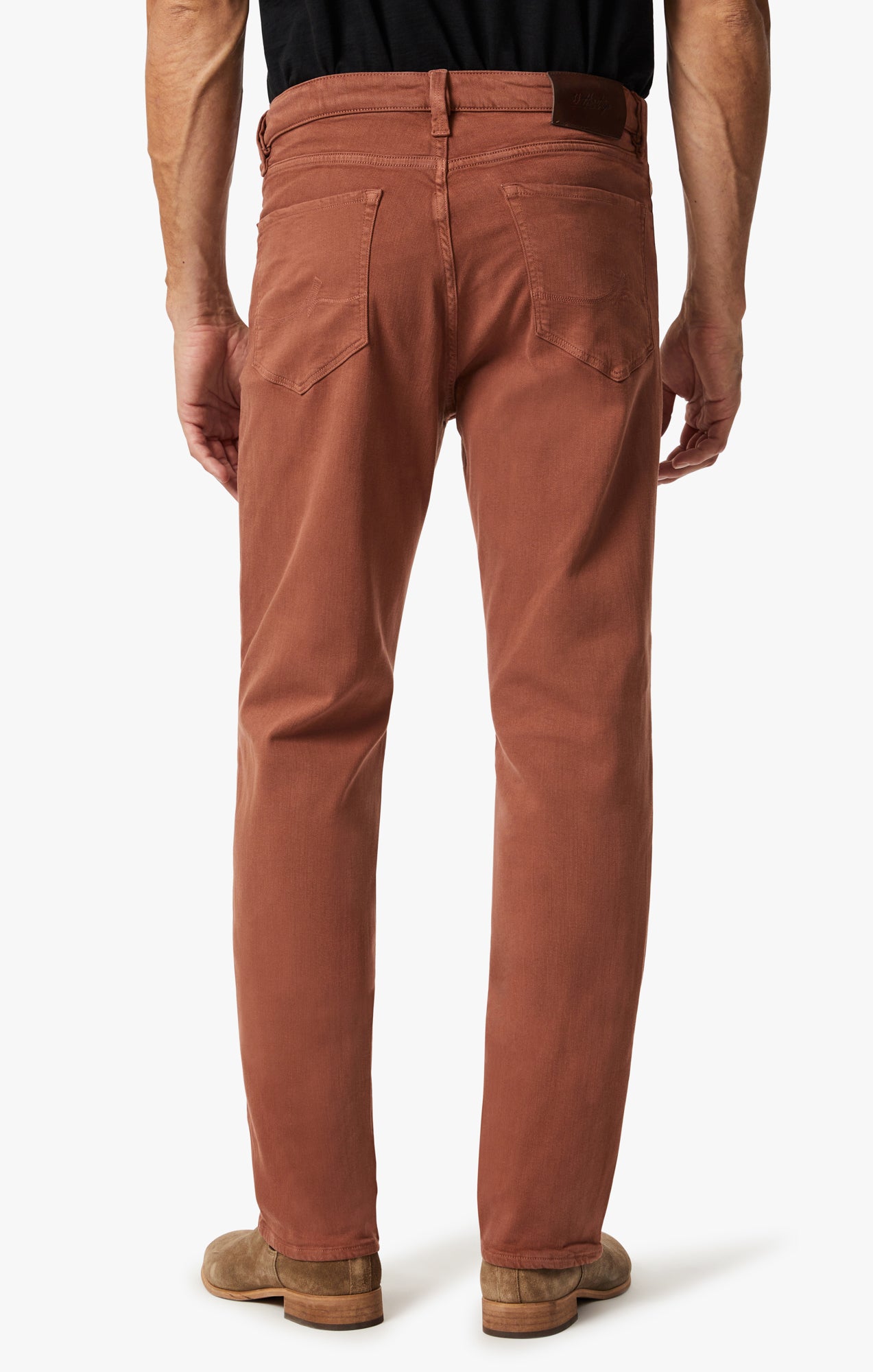 Charisma Relaxed Straight Pants In Cinnamon Comfort Image 4