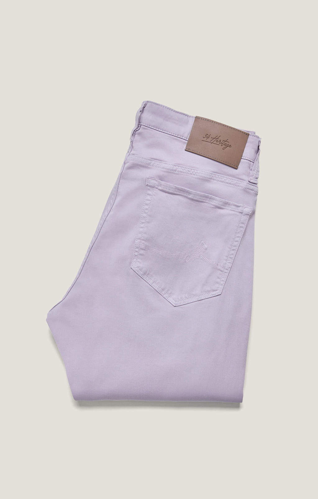 Courage Straight Leg Pants in Lilac Twill