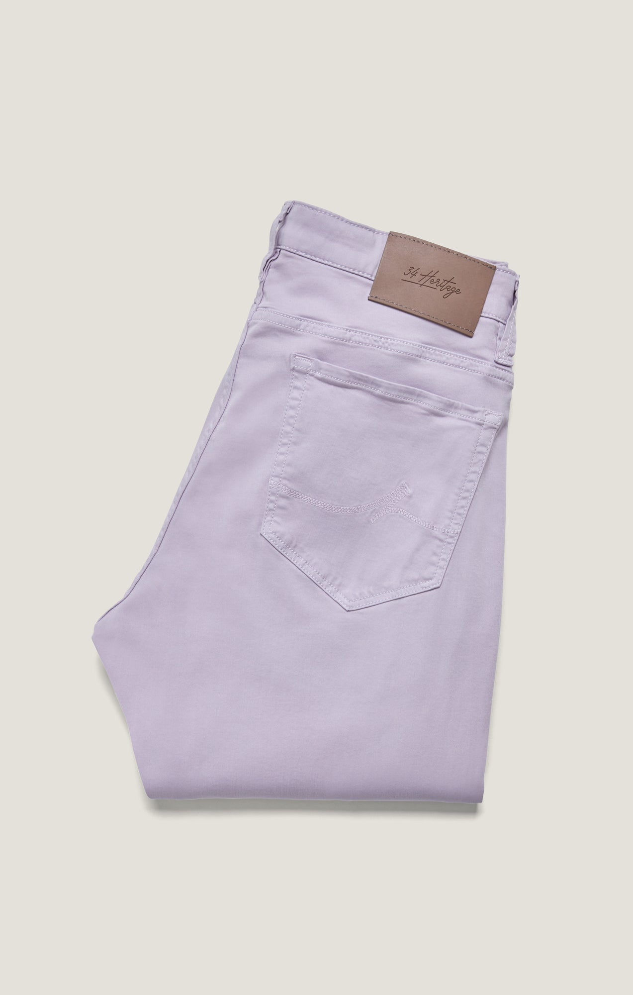 Courage Straight Leg Pants in Lilac Twill