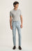 Charisma Relaxed Straight Jeans In Bleach Kona