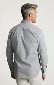 Denim Shirt In Grey Indigo