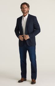 Charisma Relaxed Straight Jeans in Ink Organic Ultra