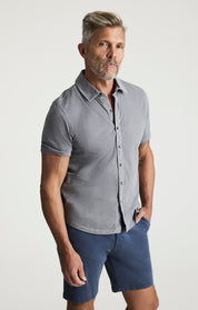 Jersey Shirt In Chiseled Stone