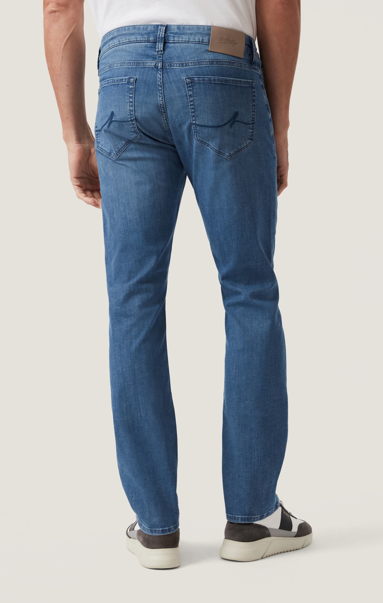 Courage Straight Leg Jeans in Dark Blue Kona