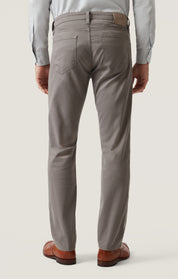 Charisma Relaxed Straight Pants in Steel Coolmax