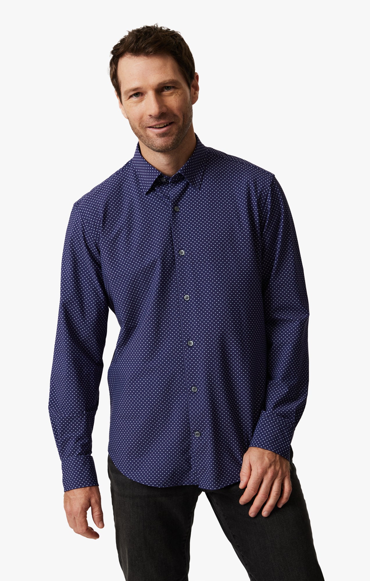 Crystal Shirt in Navy