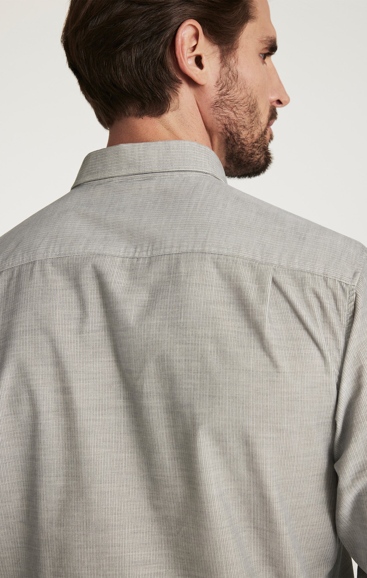 Corduroy Pocket Shirt in Grey