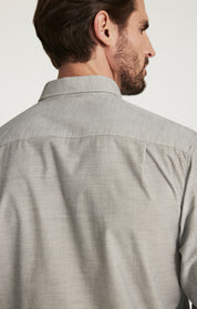 Corduroy Pocket Shirt in Grey