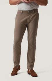 Verona Slim Leg Chino in Toffee High Flyer