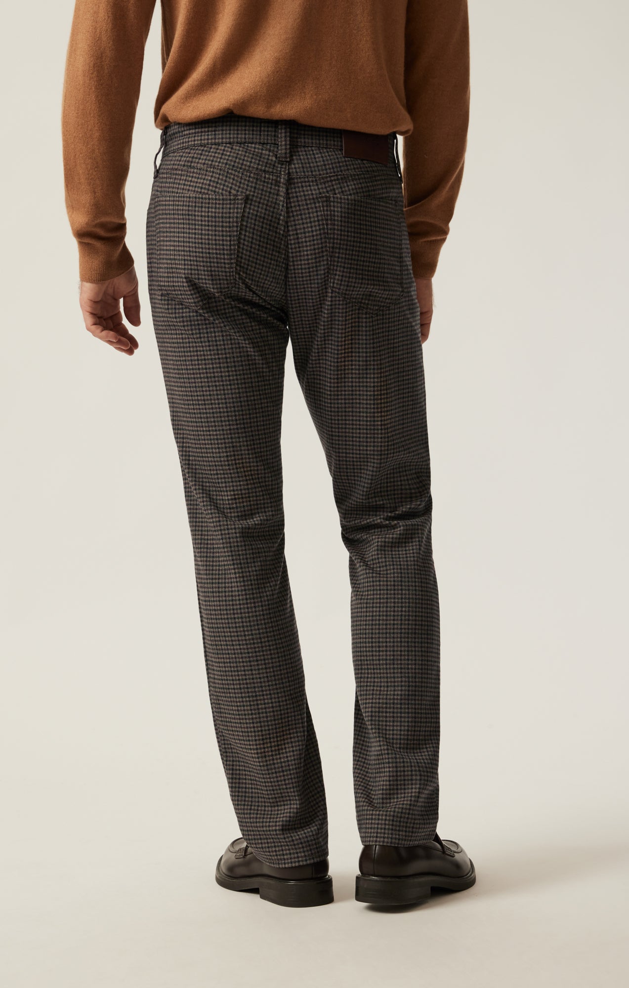 34 Heritage Men's Courage Straight Leg Pants in Multi Elite Check