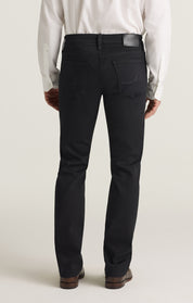 Camino Relaxed Straight Jeans in Black Urban
