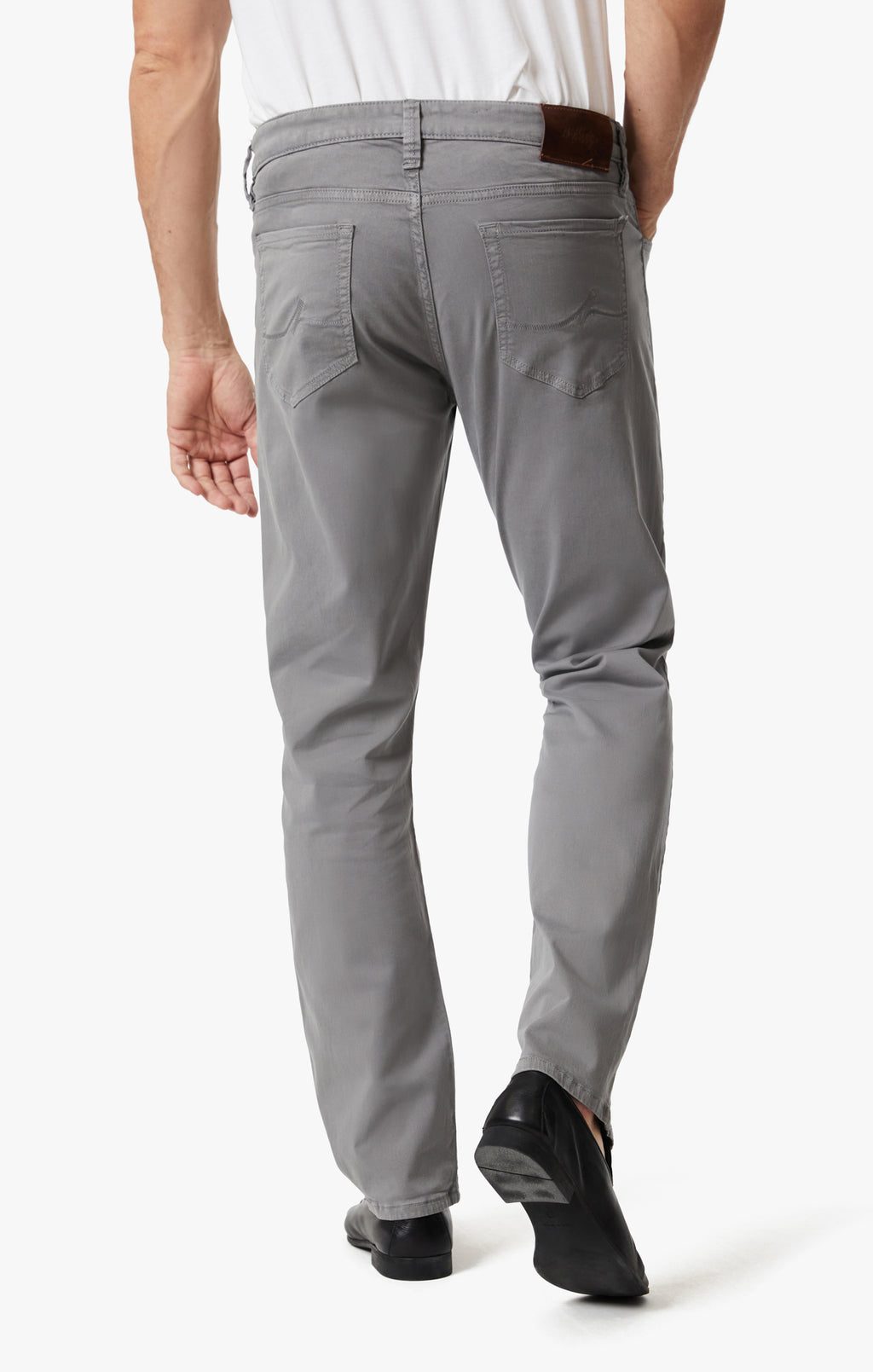 Charisma Relaxed Straight Pants in Shark Twill